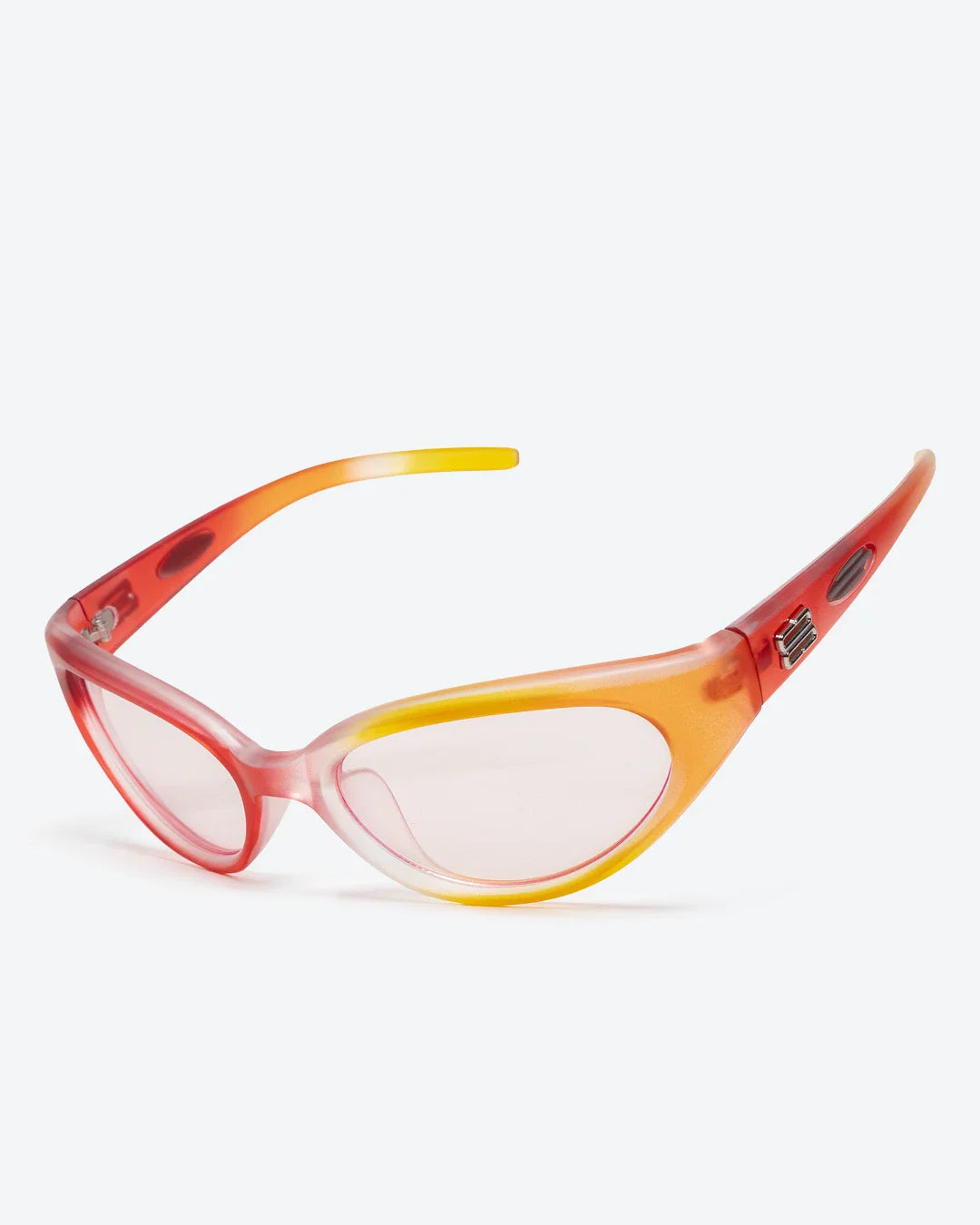 ALLURE - Black Lenses, White Frame