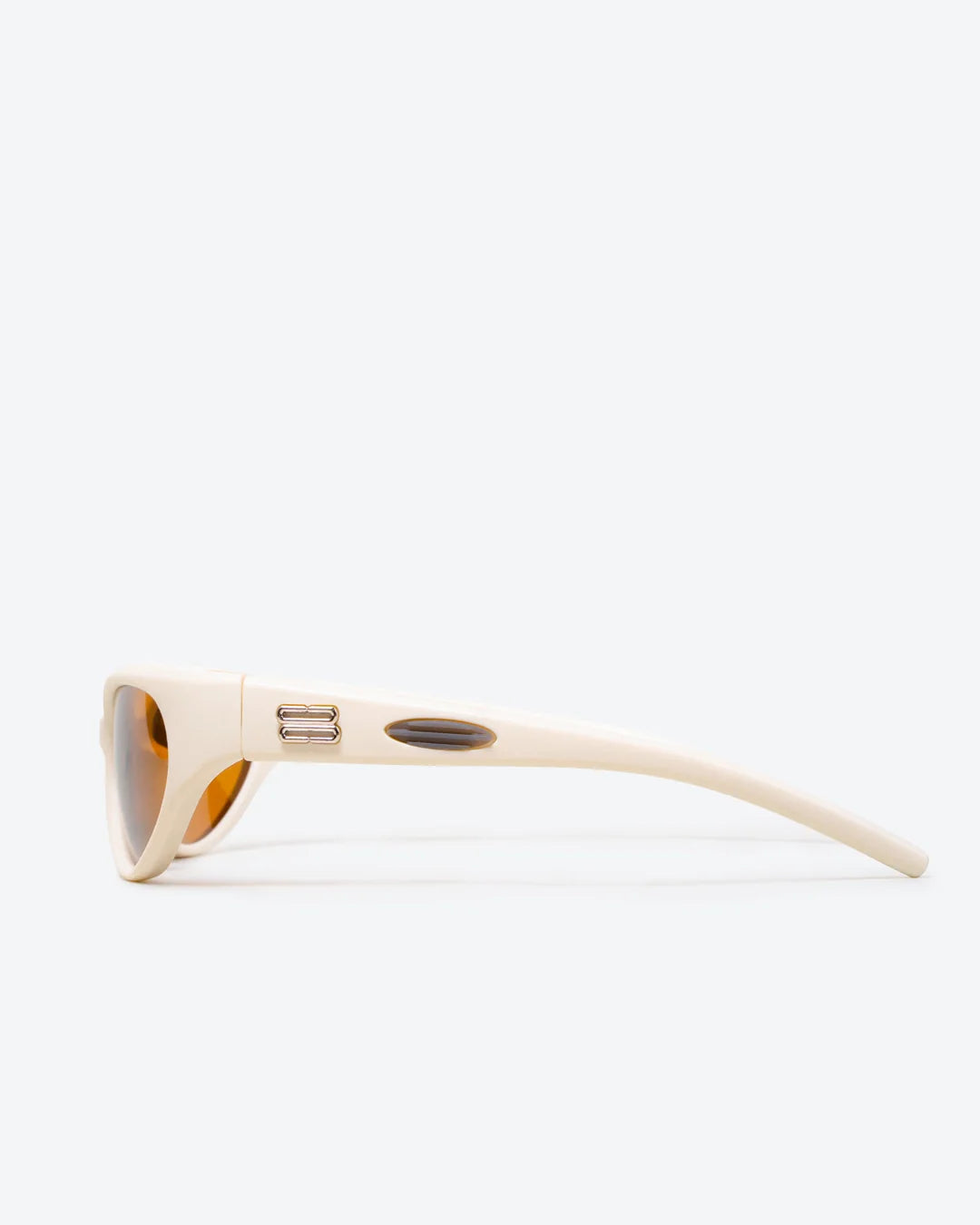 ALLURE - Black Lenses, White Frame
