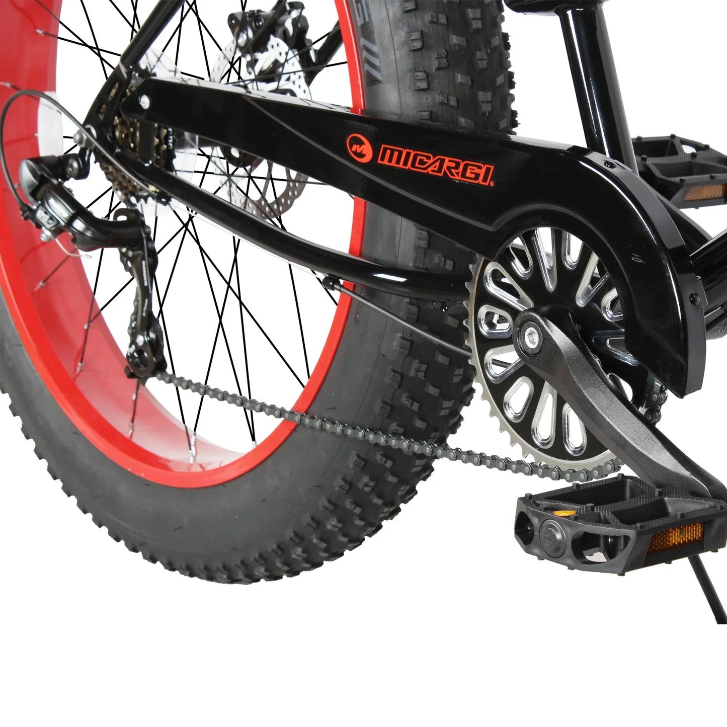 Micargi Slugo SS 26" 4.0" Fat Tire Beach Cruiser Bike