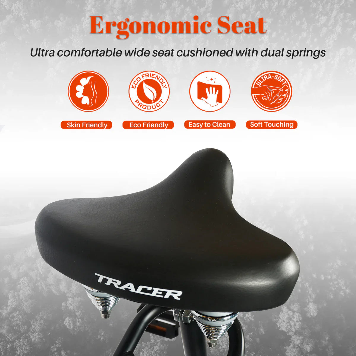 Tracer Siena GTS 3i Internal 3-Speed Classical Stretch Beach Cruiser Bike w/ Shifting Rod