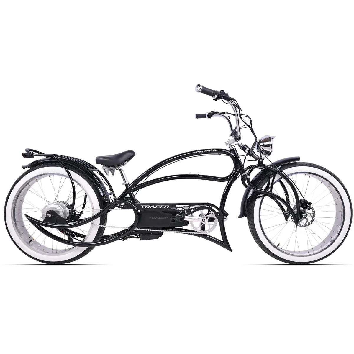 Tracer Beyond Pro 1000W 26" Classic Stretch Chopper EBike