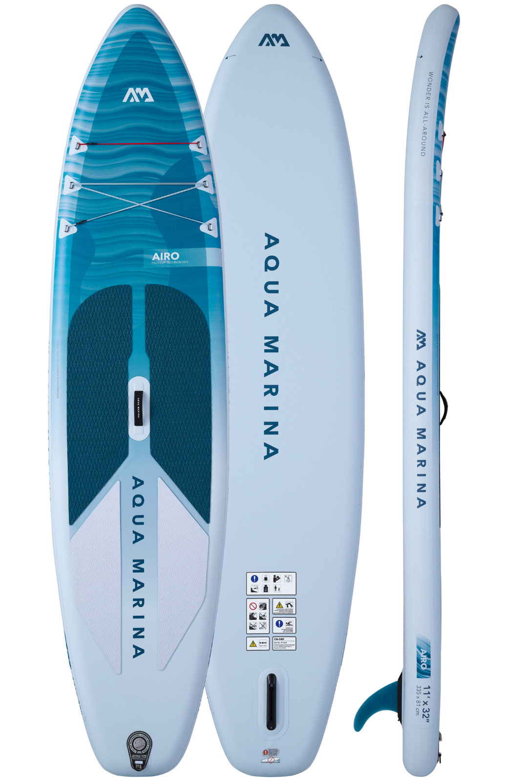 Aqua Marina Airo Lightweight Paddleboard - SUP with Paddle and PicoPack™ Backpack