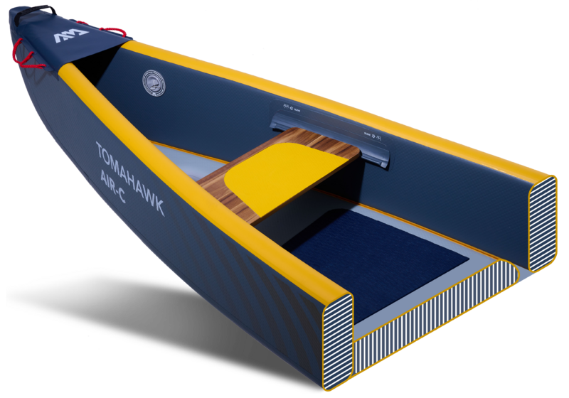 Aqua Marina Tomohawk Air-C High Pressure Speed Canoe - 2 to 3 Person *PREORDER*