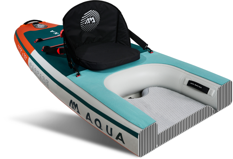 Aqua Marina Cascade Inflatable SUP-Kayak with 2-in-1 DUAL-TECH Paddle.