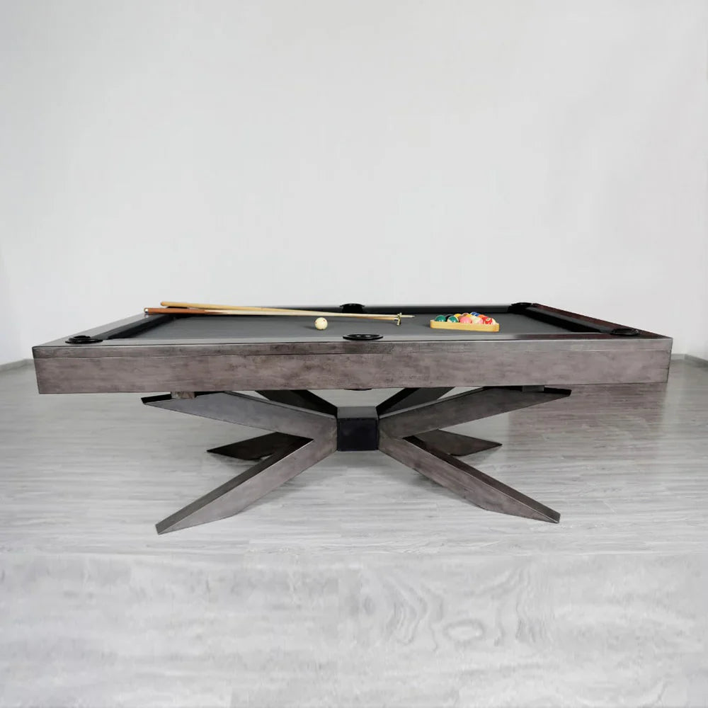 White Billiards The Asbury Modern Slate Pool Table