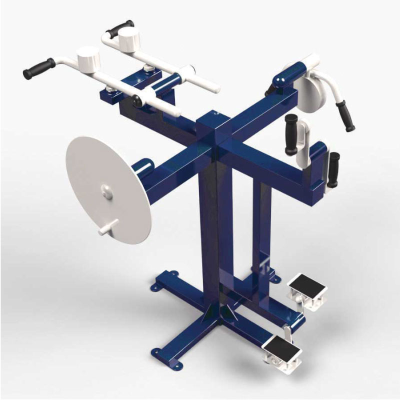 TriActive USA Accessible Multi-Gym (MGYM) Outdoor Fitness Equipment