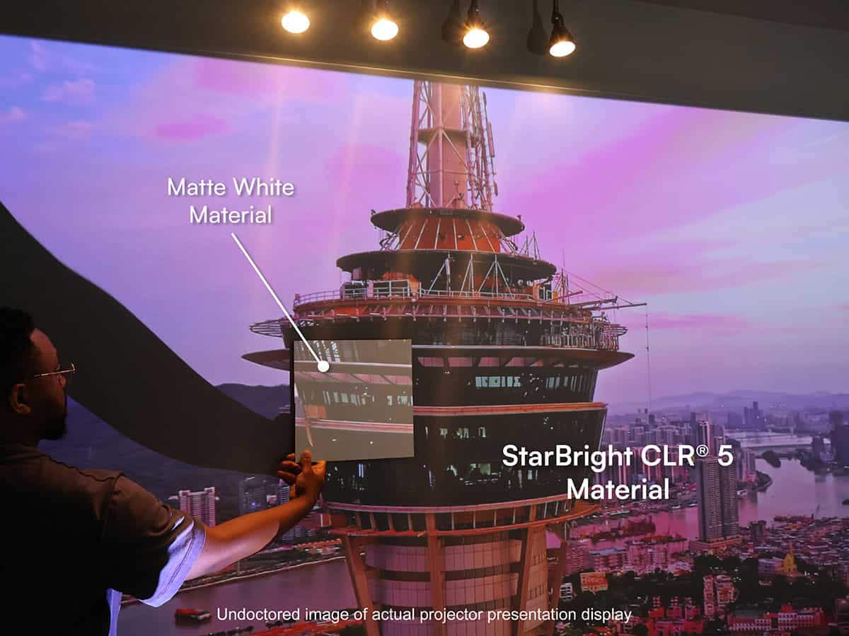 Elite Screens Aeon CLR® 5 Series Projector Screen