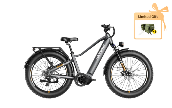 Heybike Alpha Electric Bike - Top Speed 28 MPH