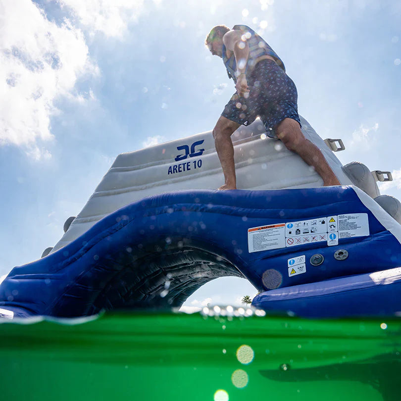 Aquaglide Arete 10 Inflatable Water Climbing Obstacle