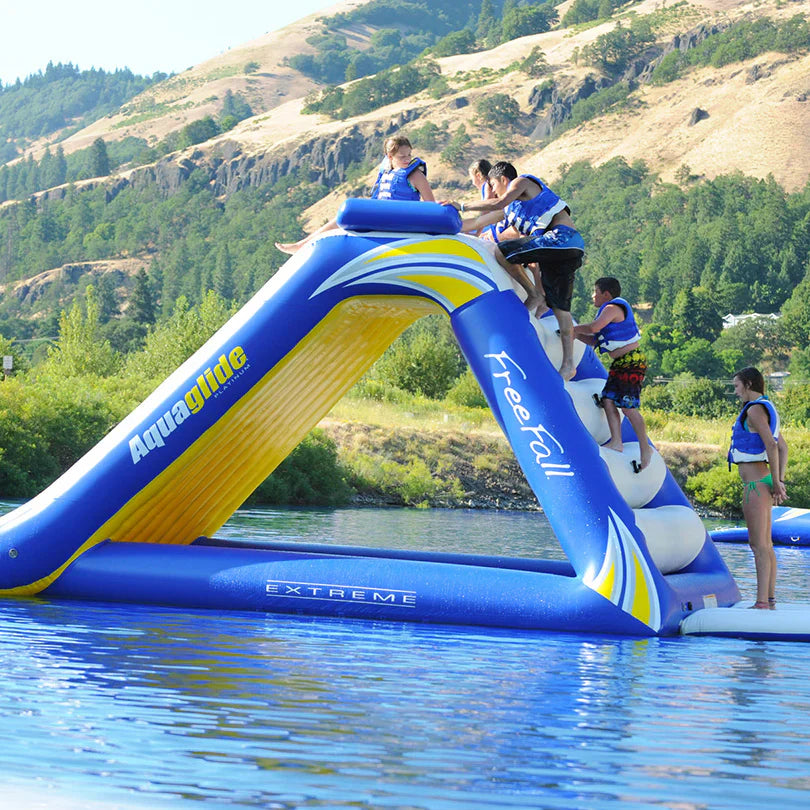 Aquaglide Freefall Extreme Inflatable Water Park