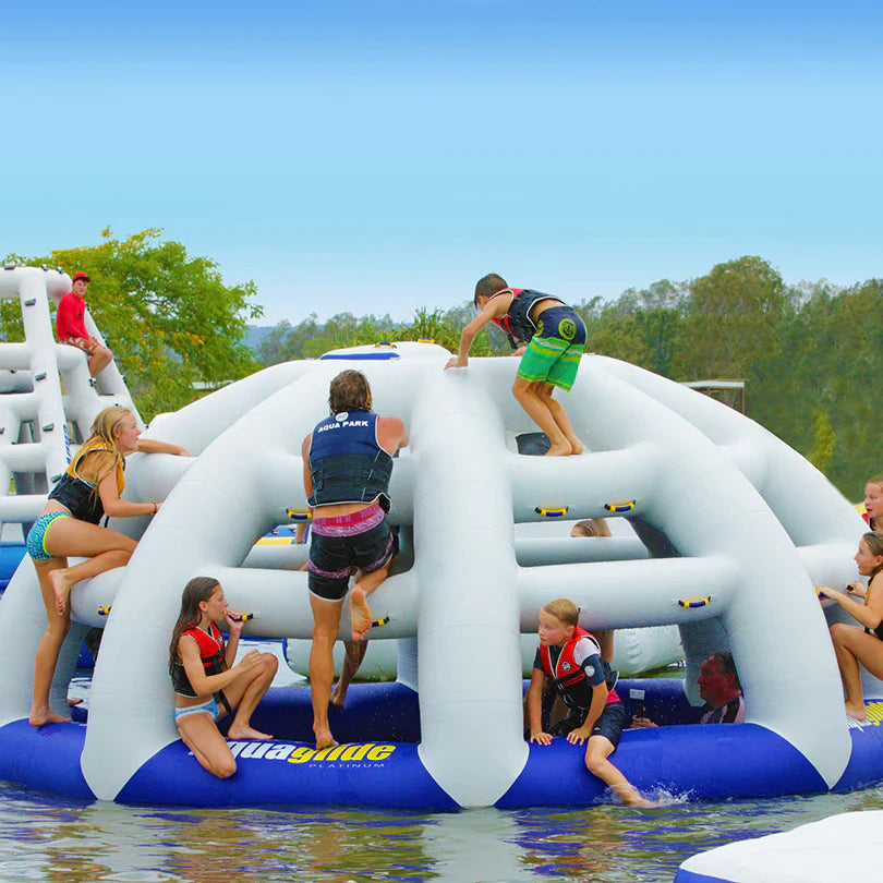 Aquaglide Thunderdome Inflatable Water Park