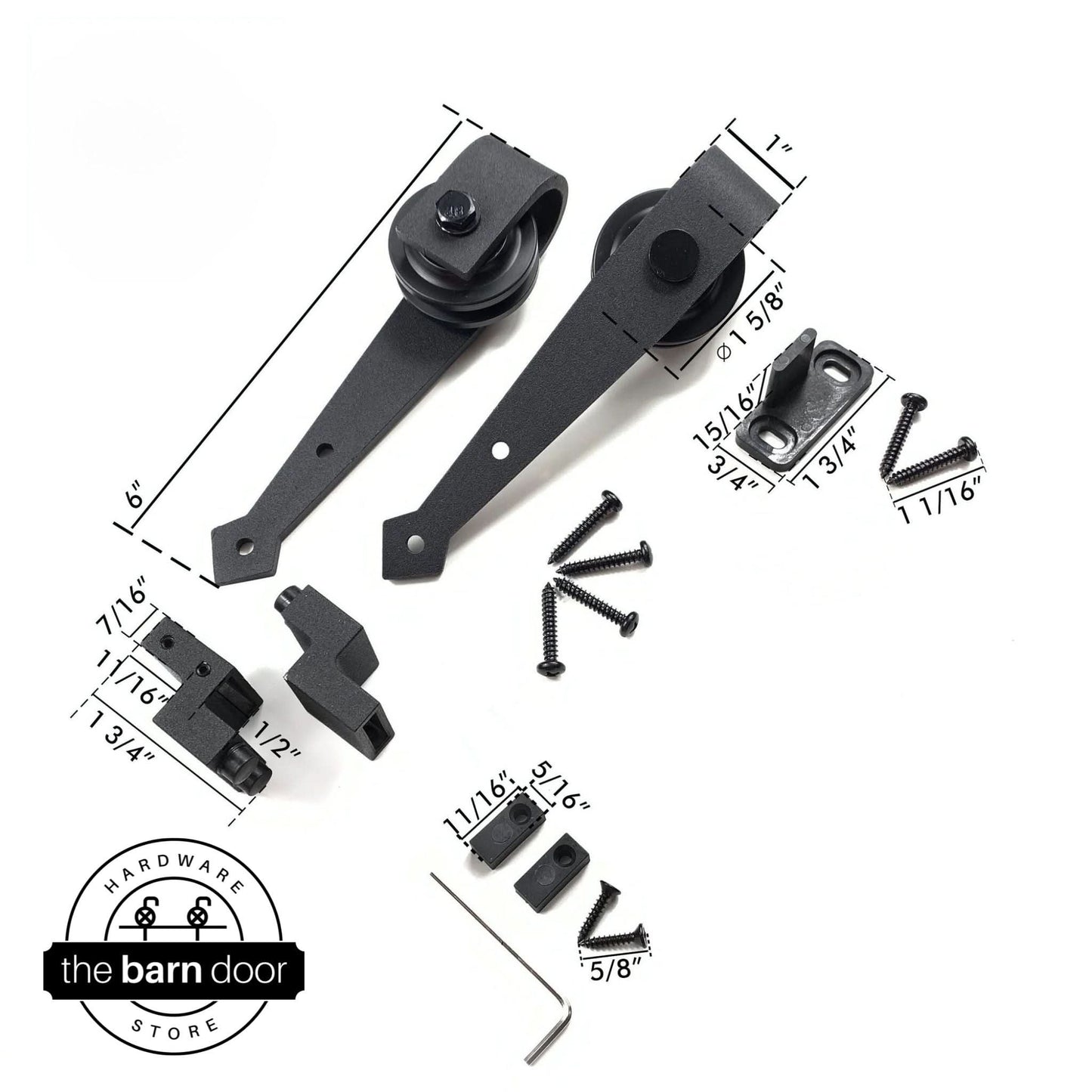 Mini Cabinet Barn Door Rollers