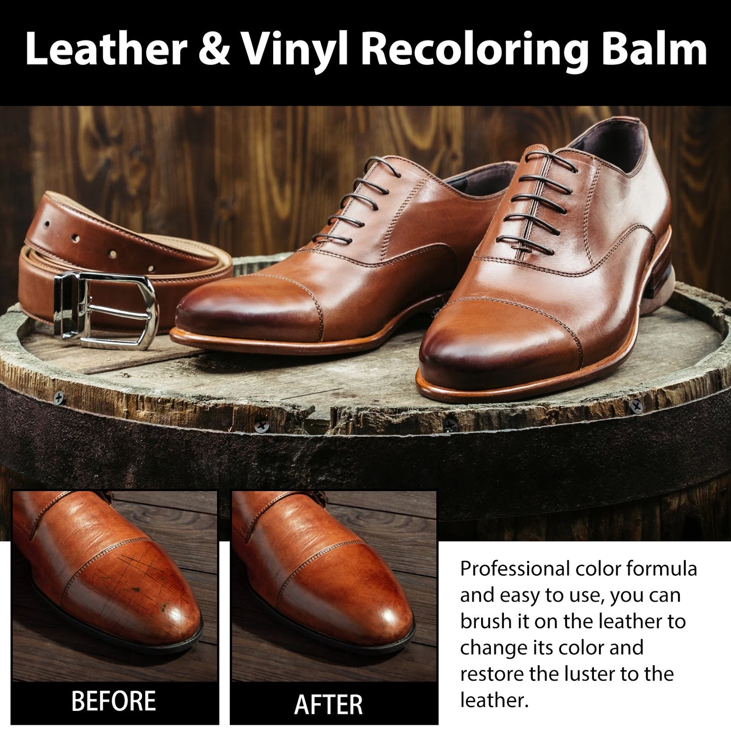 Leather Toning Cream, Leather Complementary Cream Car Seat Leather Sofa Leather Shoes Refurbished Complementary Color