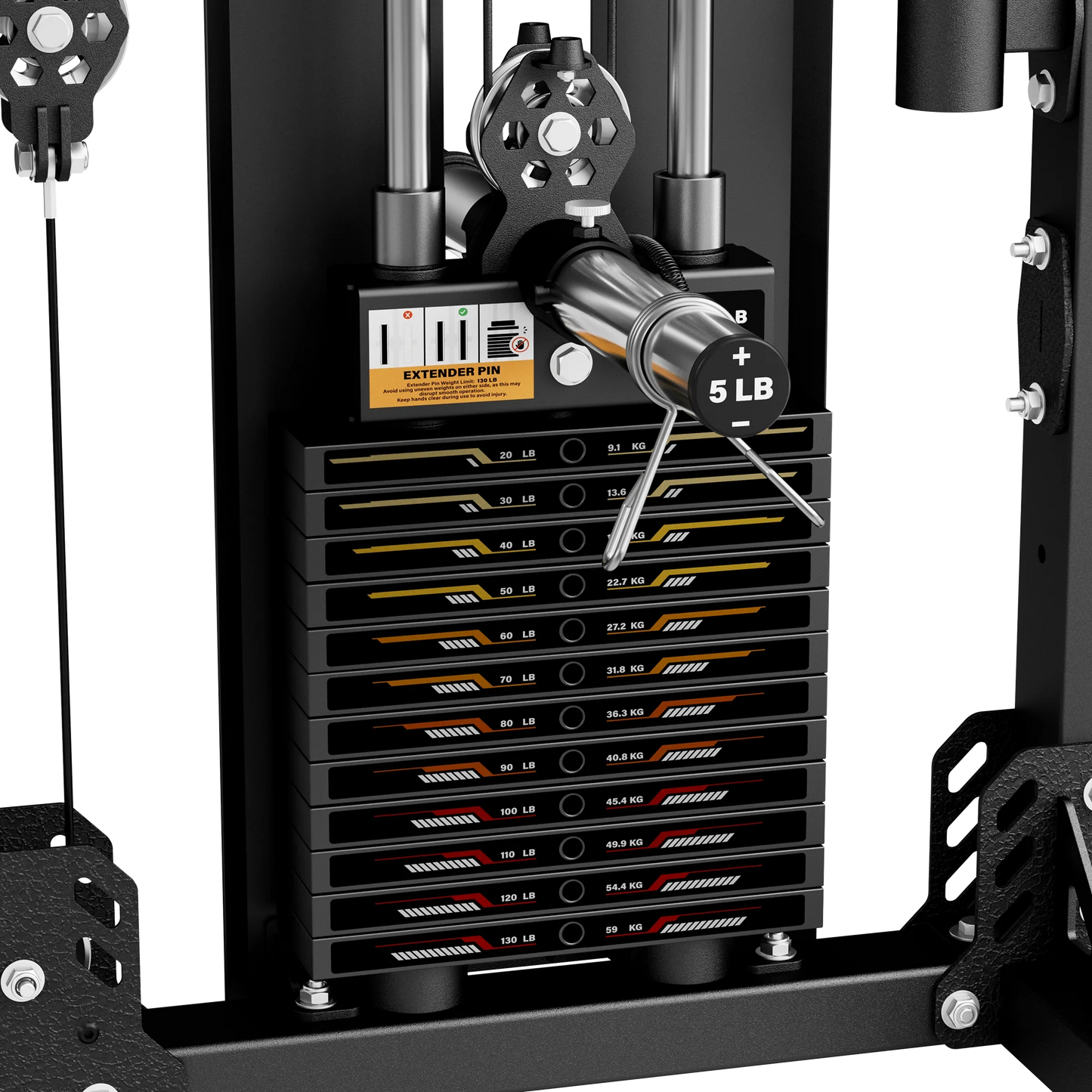Major Fitness Heritage Series B17 Flying Fortress All-In-One Functional Trainer with Smith Machine
