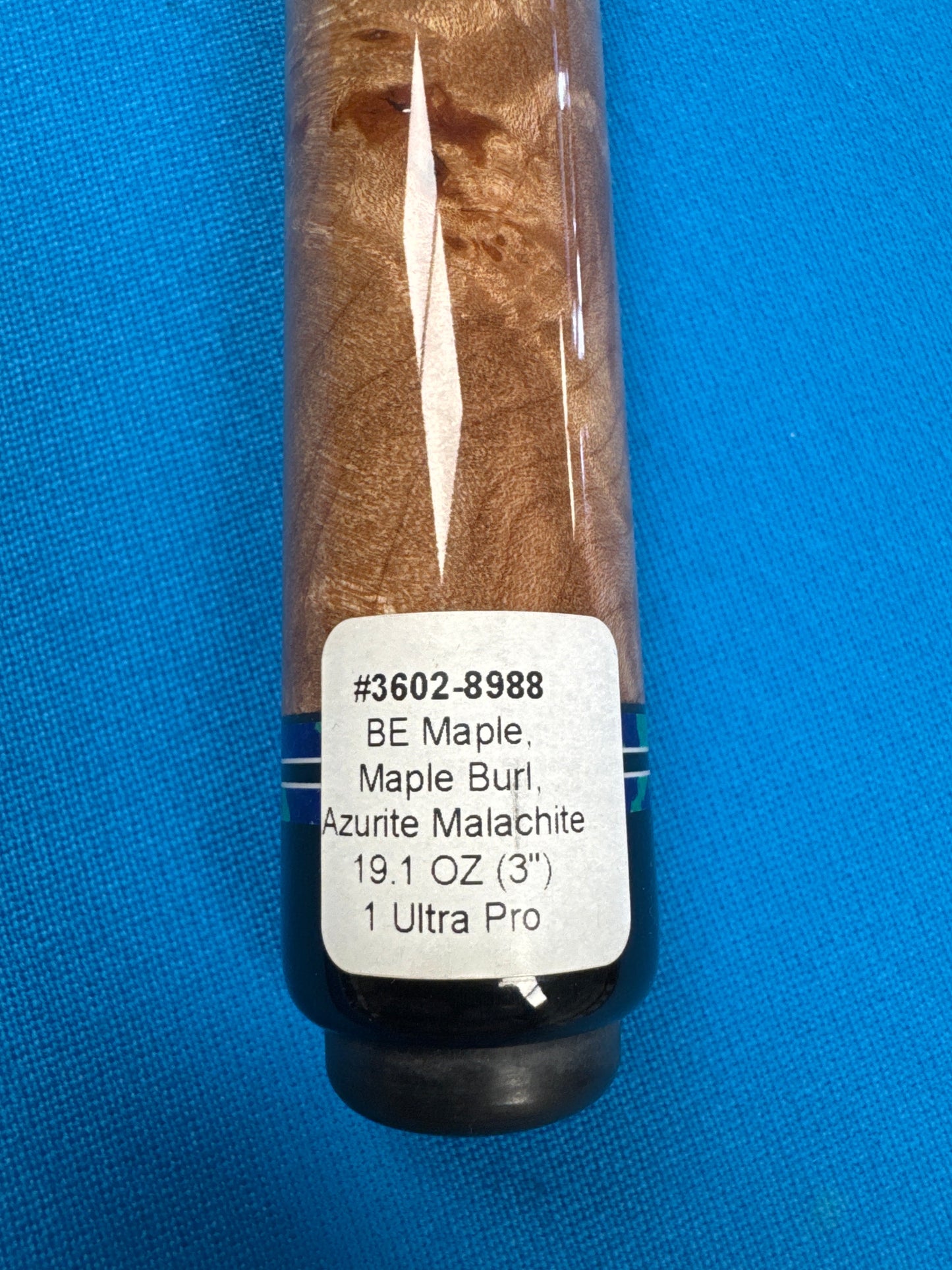Jacoby EH Ultra Pro BE Maple, Maple Burl, Azurite Malachite 19.1 oz