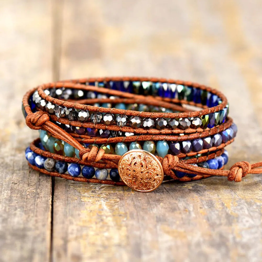 Lapis Lazuli Layered Bracelet