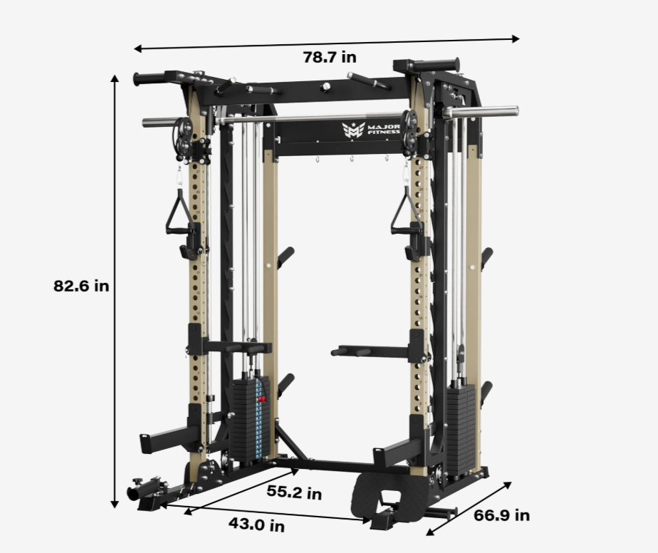 Major Fitness B52 All-In-One Home Gym Smith Machine