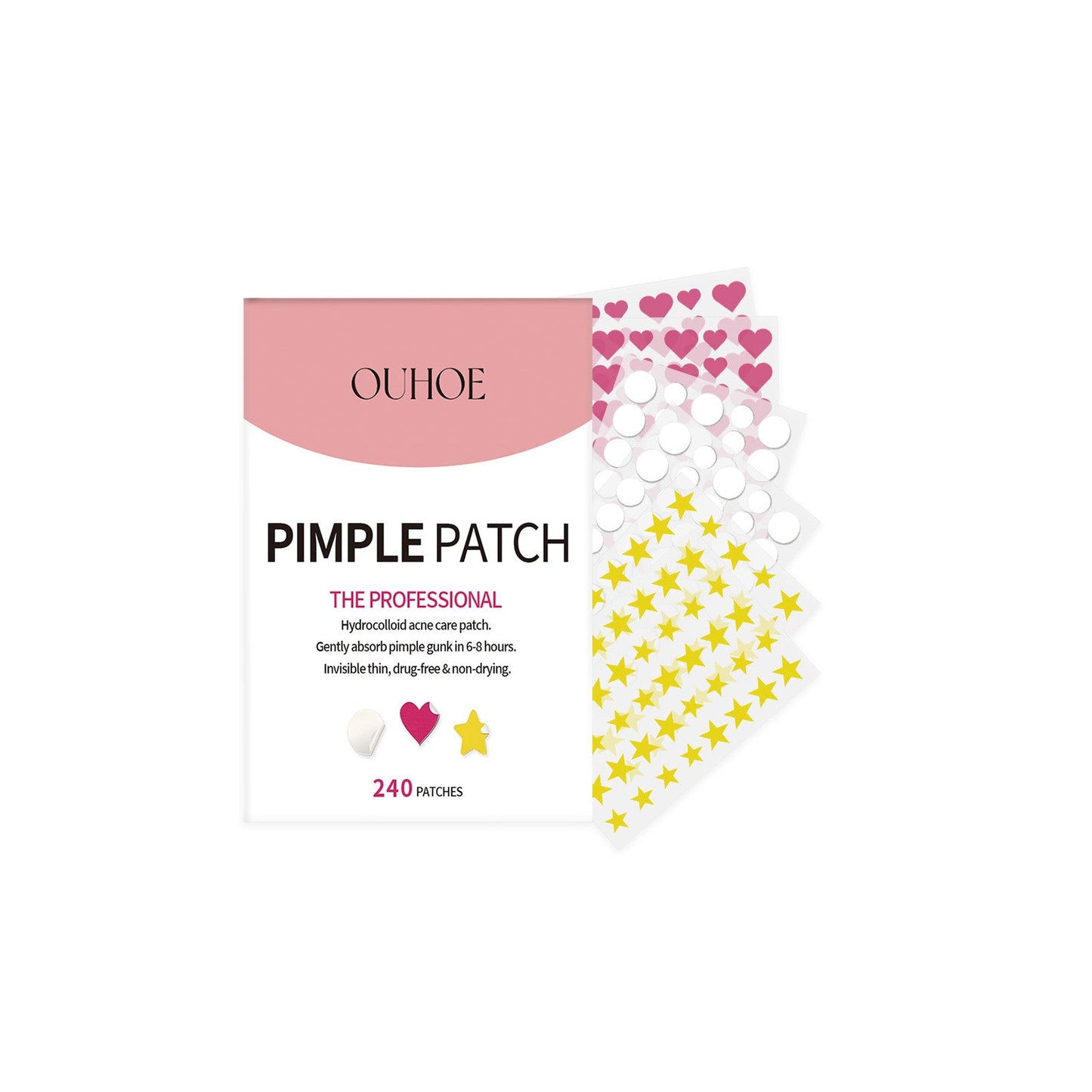 Repair Acne Patch, Facial Cleansing Cover Acne Skin Moisturizing Gentle Skin Cream