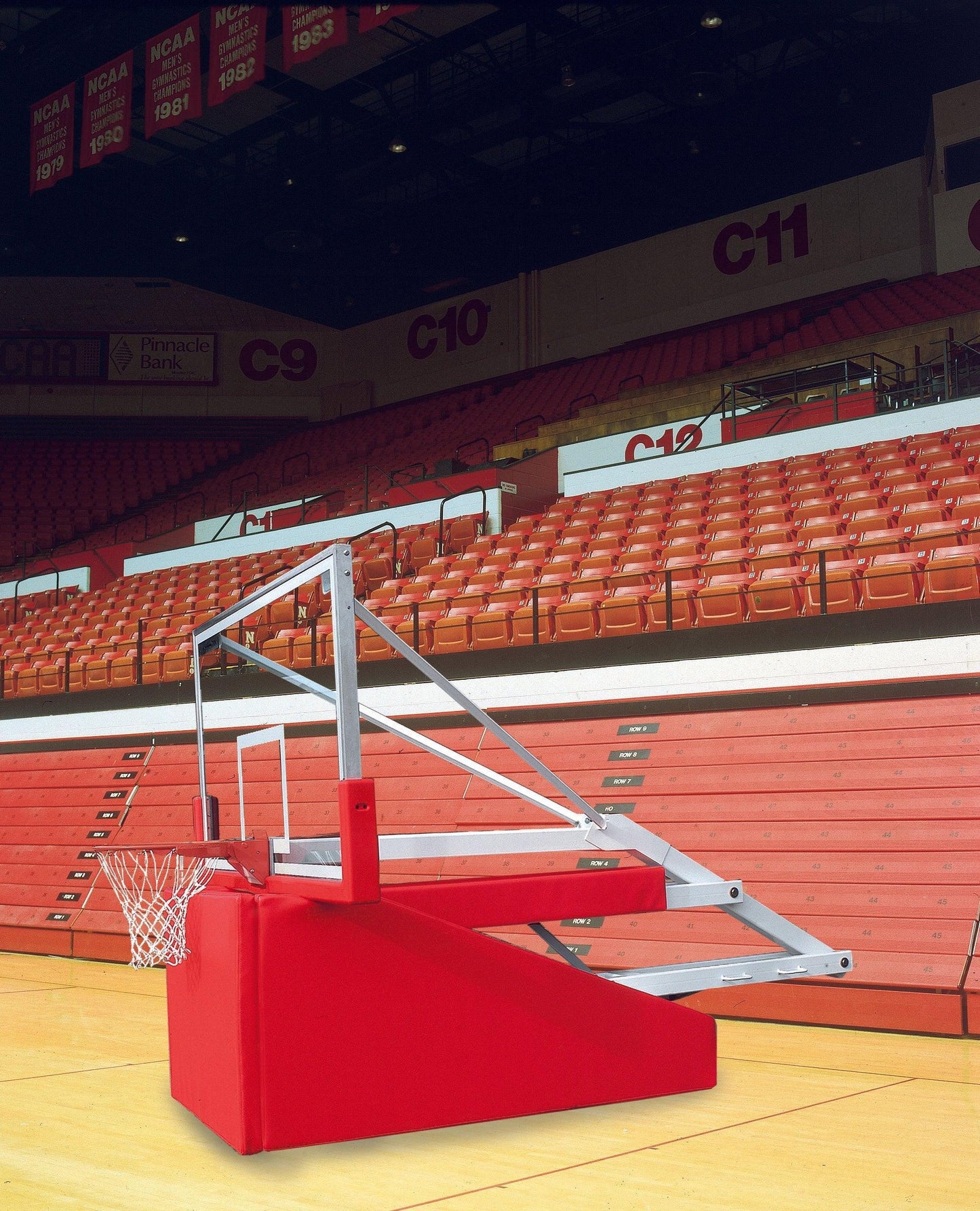Bison T-Rex Side Court Portable Basketball System