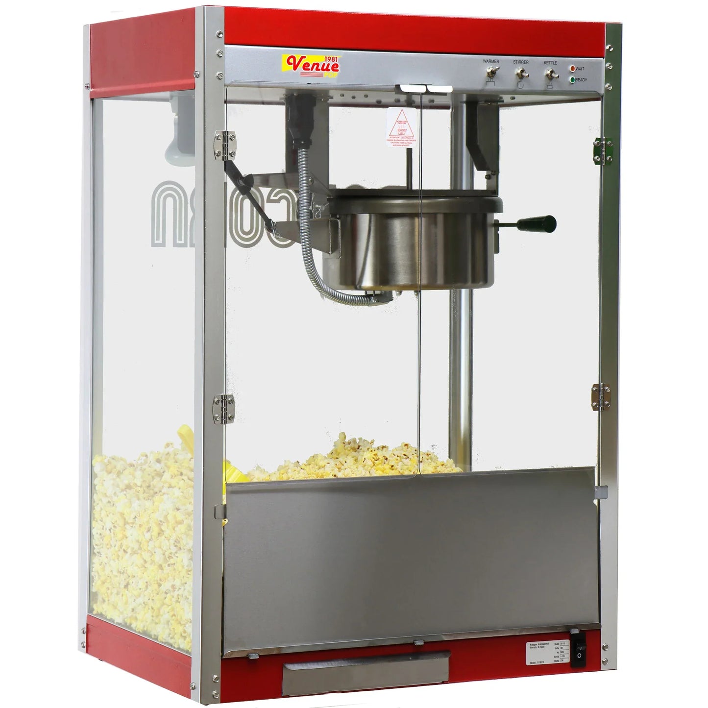 1981 Venue Pop 8-16 Ounce Popcorn Machines by Paragon Concessions