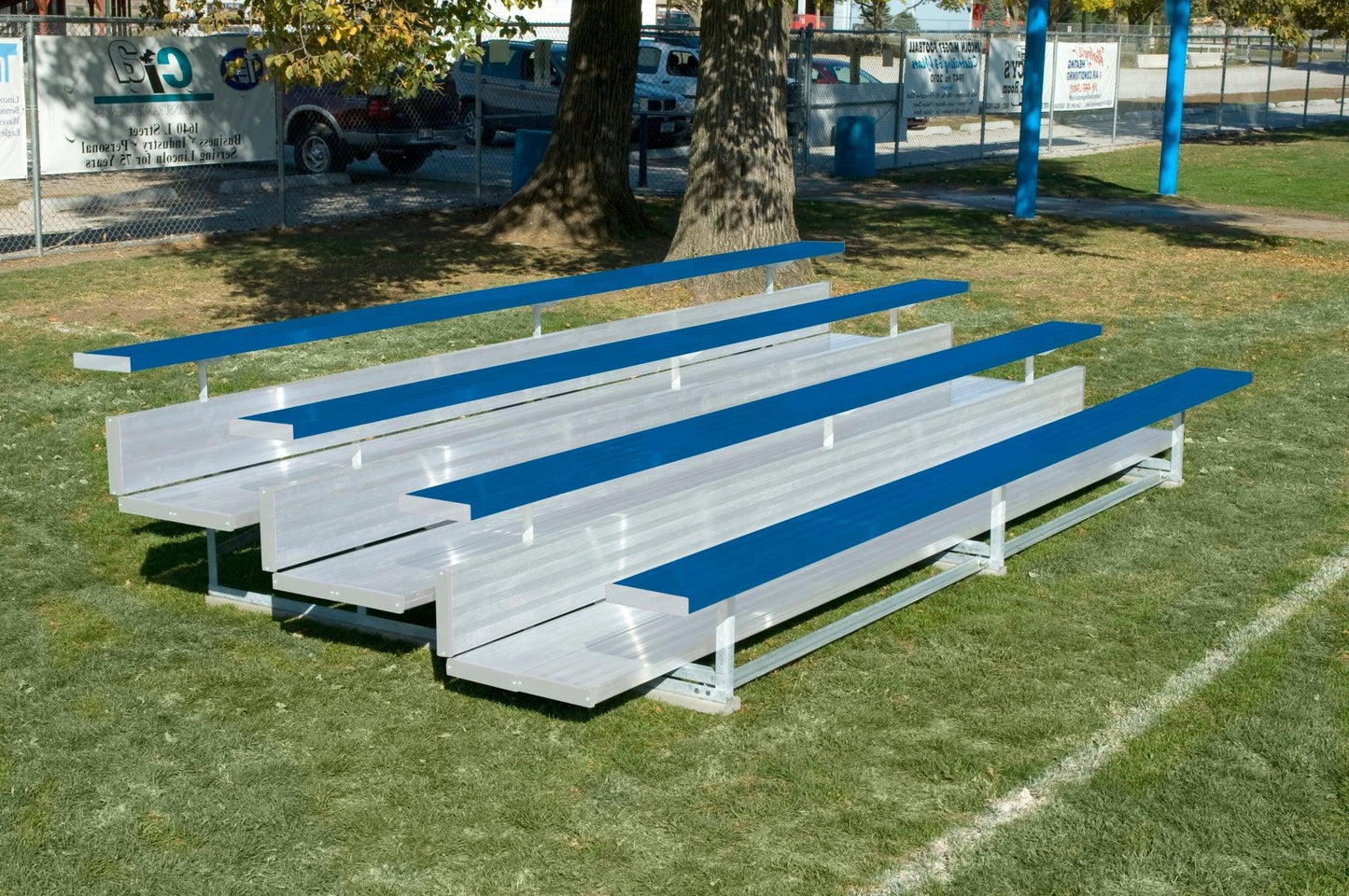 Bison Premium Outdoor All Aluminum Weatherbeater Bleachers