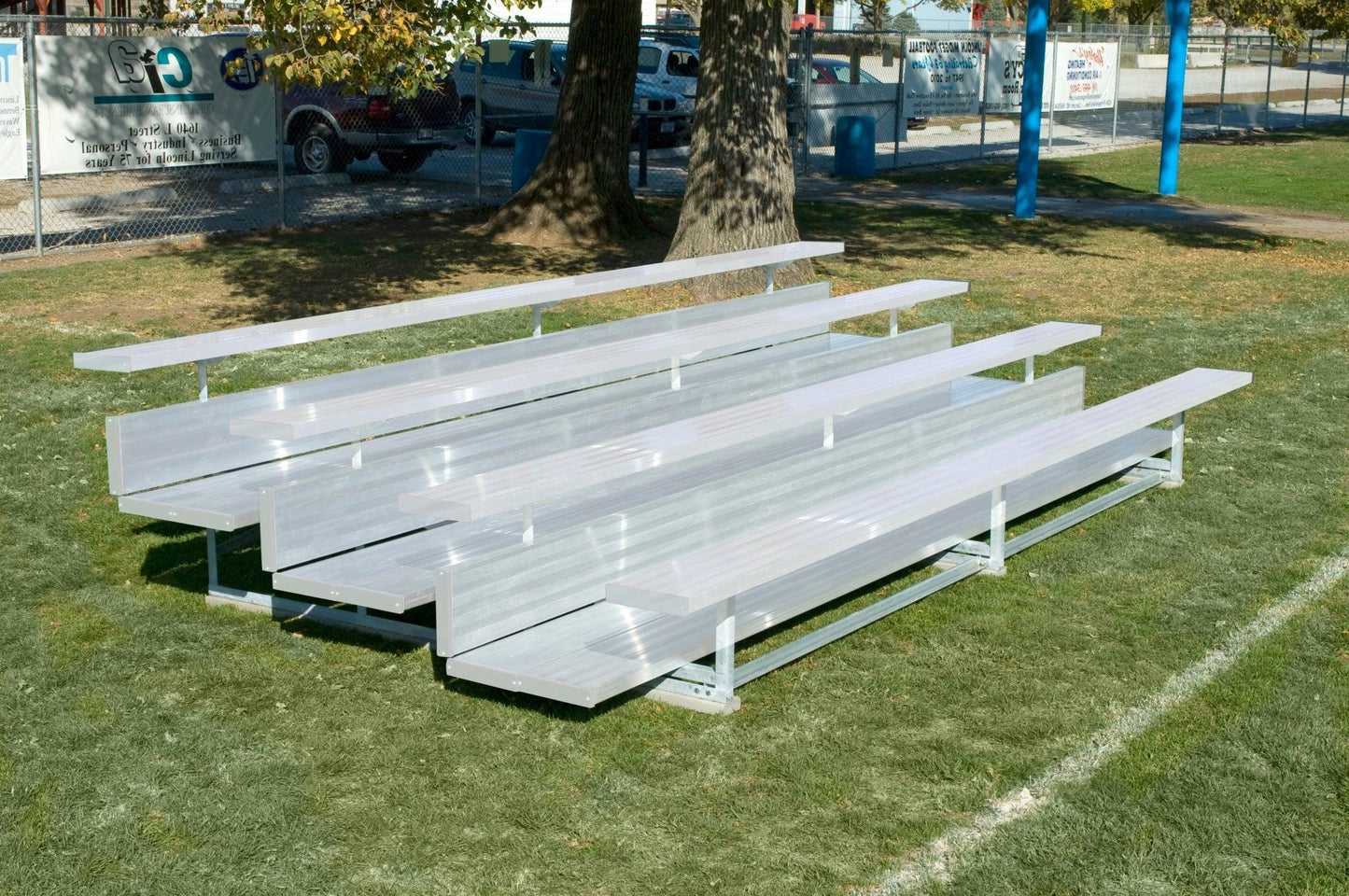 Bison Premium Outdoor All Aluminum Weatherbeater Bleachers