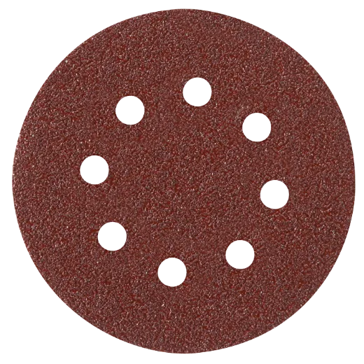 BOSCH SR5R180 5 pc. 180 Grit 5 In. 8 Hole Hook-And-Loop Sanding Discs