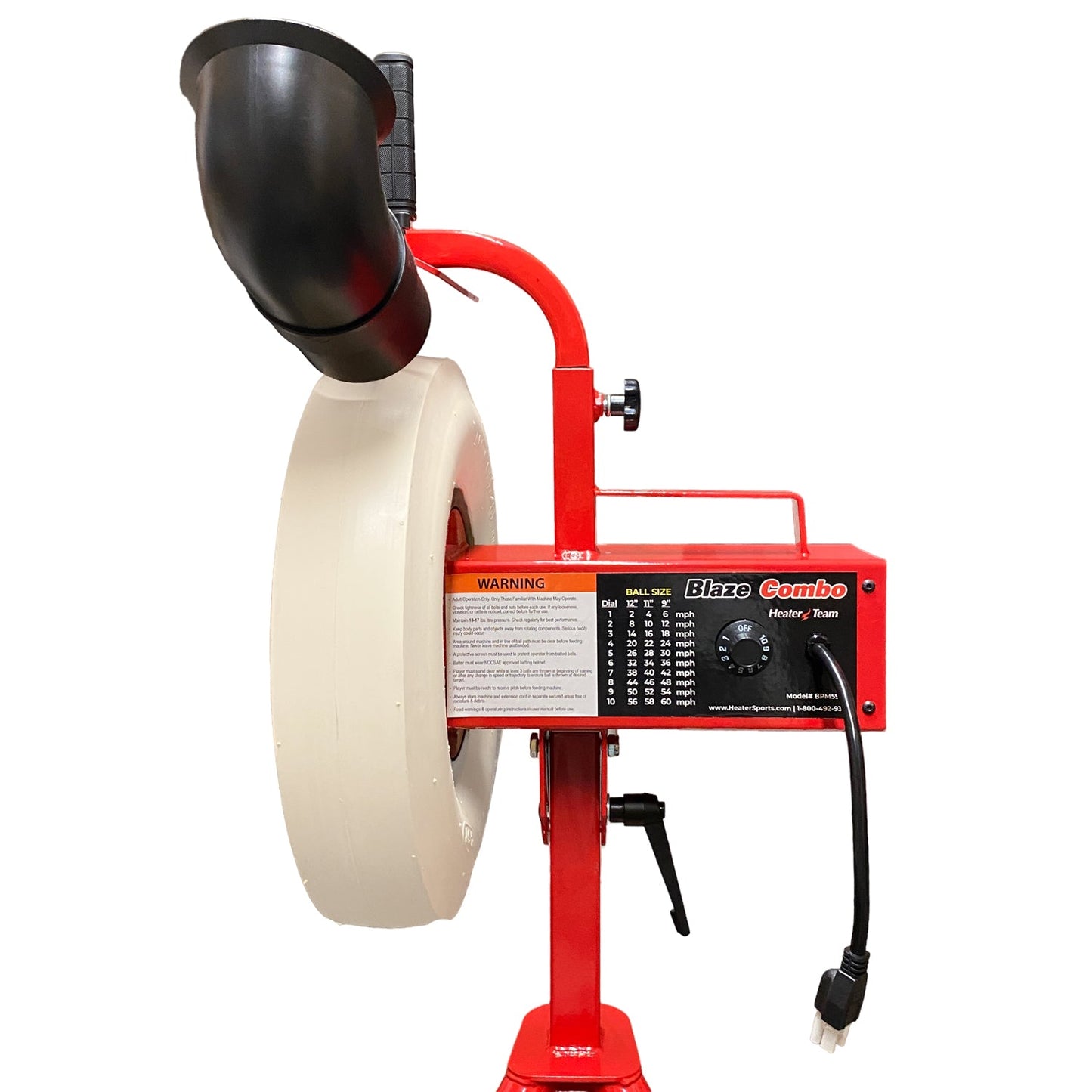 Heater Blaze Combo Heavy Duty Pitching Machine