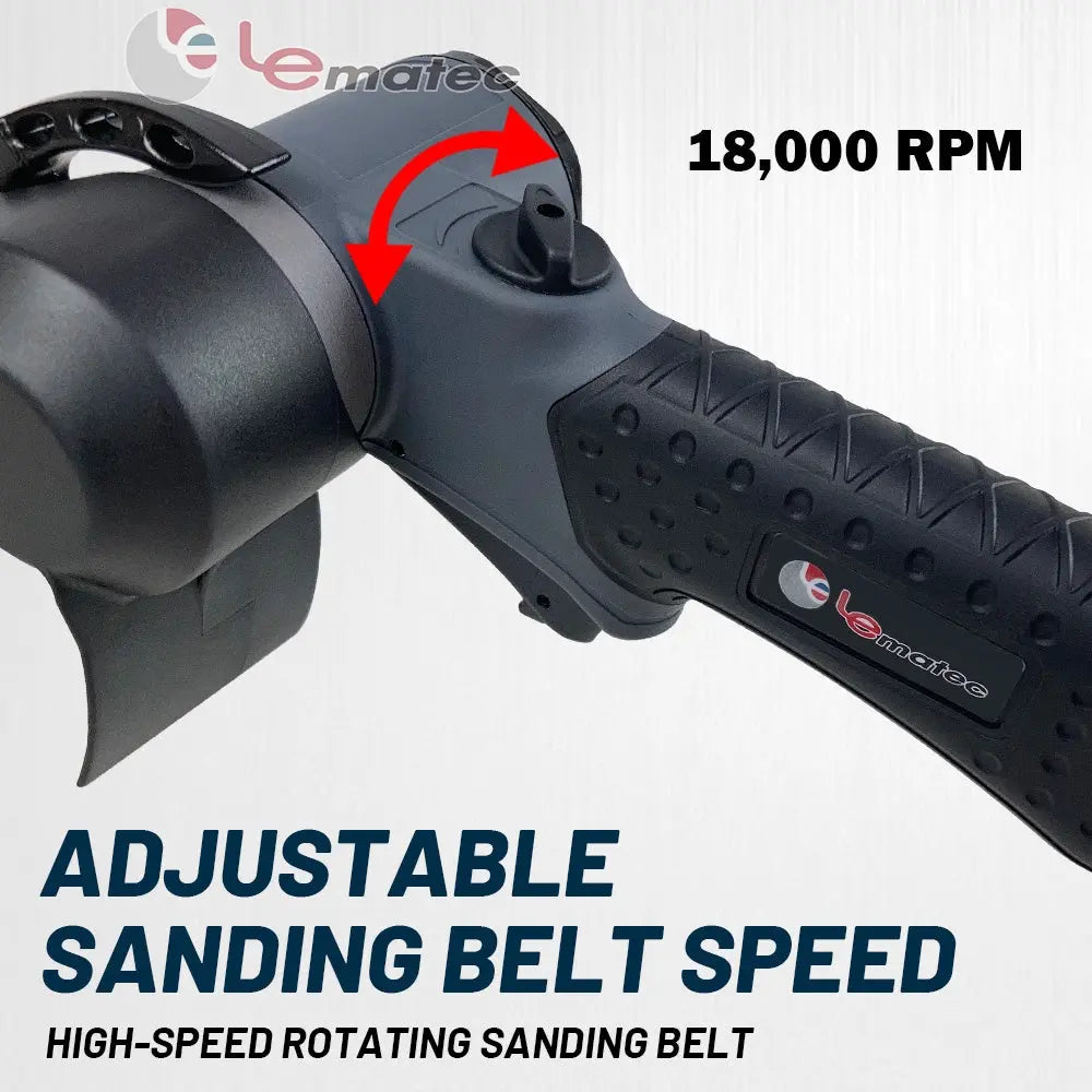 LE-BS-708B Air Belt Sander 3/4" x 20-1/2" – Heavy Duty Grinding
