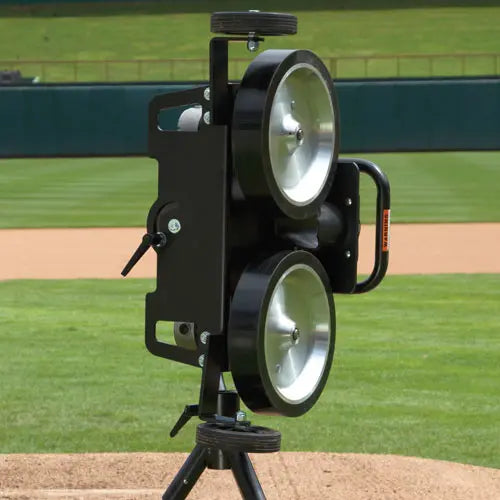 Bulldog Elite 2-Wheel Baseball Pitching Machine by Athletic Connection