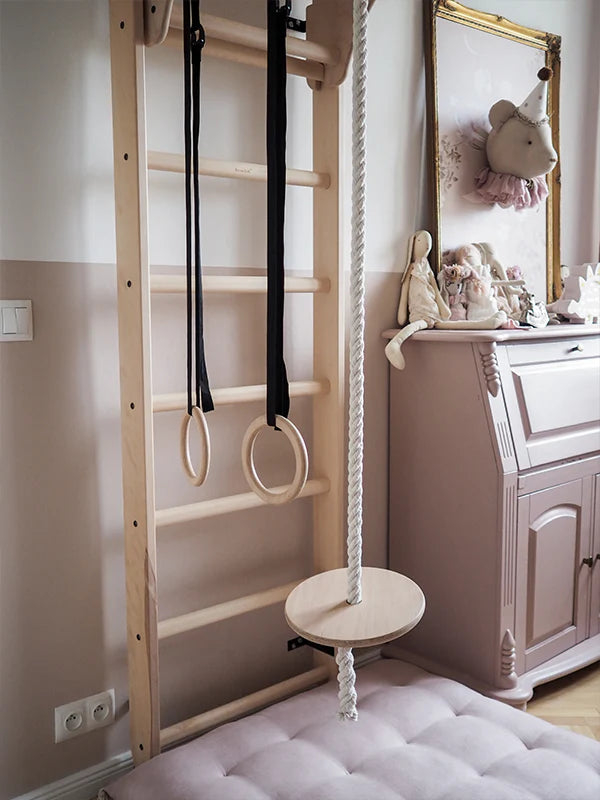 BenchK 112 Childrens Home Gymnastics Ladder with Removable Desk