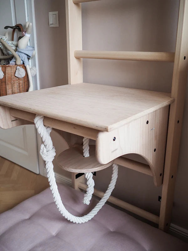 BenchK 112 Childrens Home Gymnastics Ladder with Removable Desk