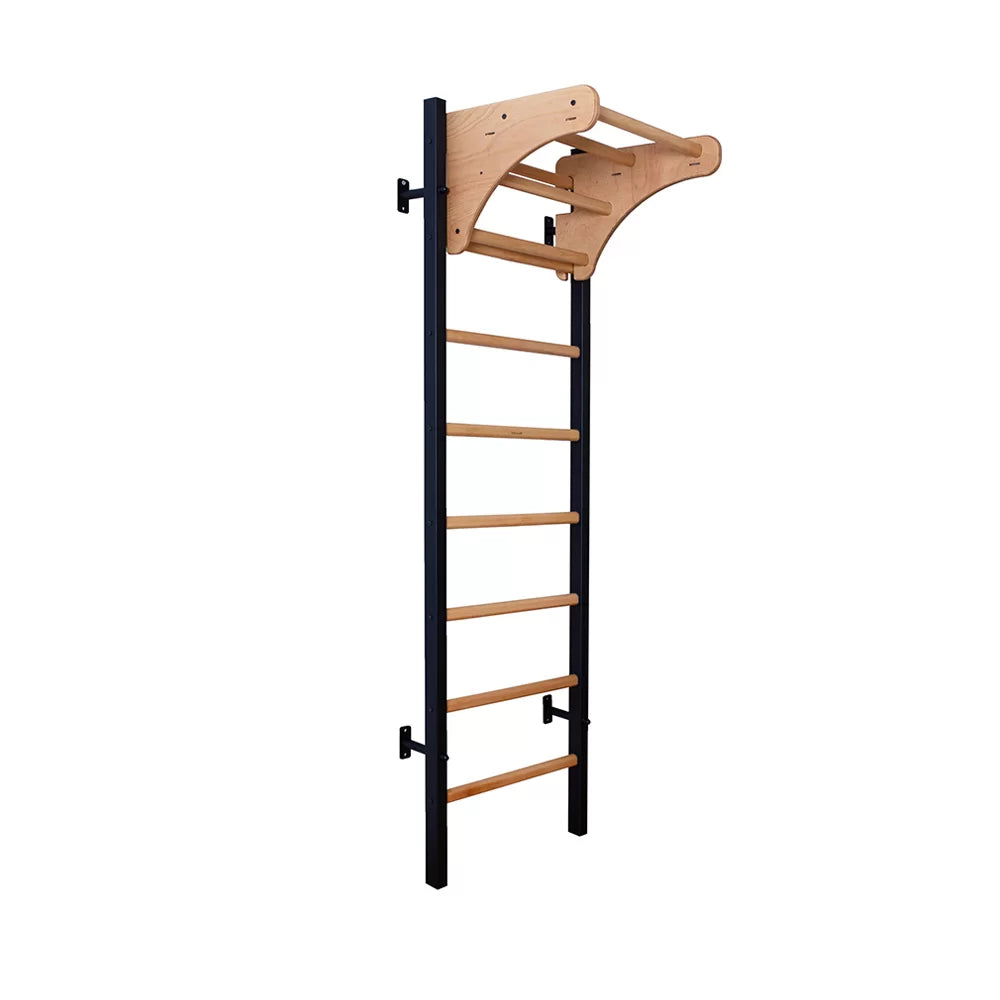 BenchK 211 Gymnastic Wall Bars with Ring and Swing Accessories