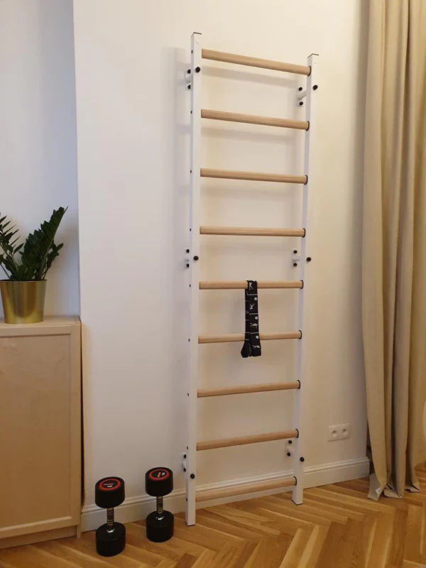 BenchK 700 Gymnastics Ladder - Wooden Wall Bars with Metal Frame