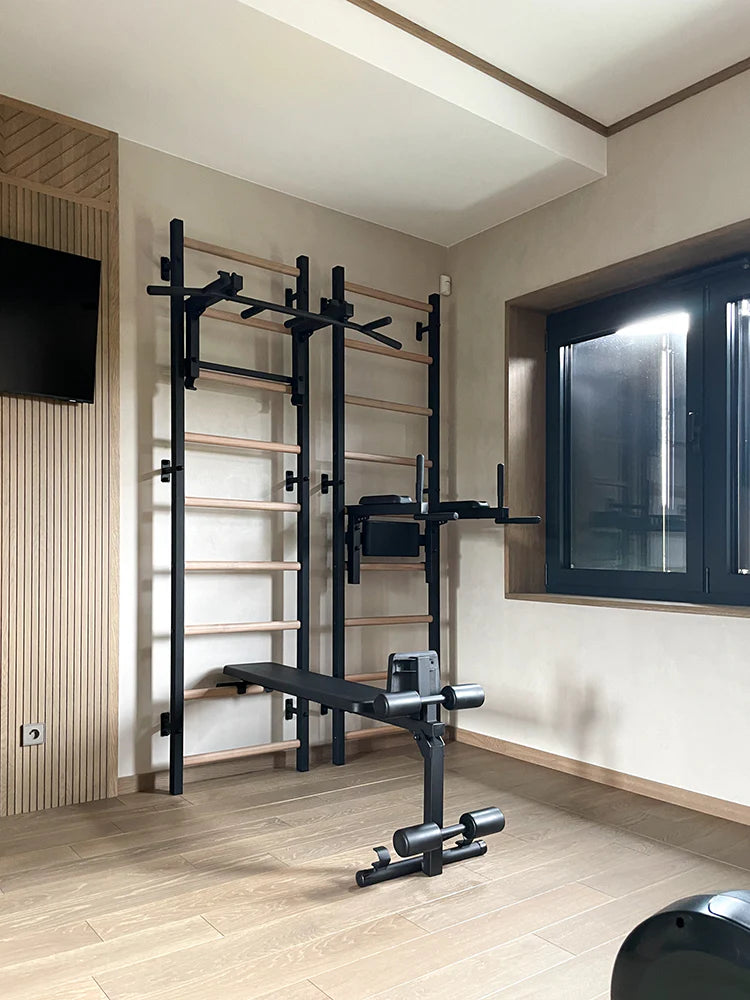 BenchK 733 Luxury Wall Bars for Home Gym and Personal Studio