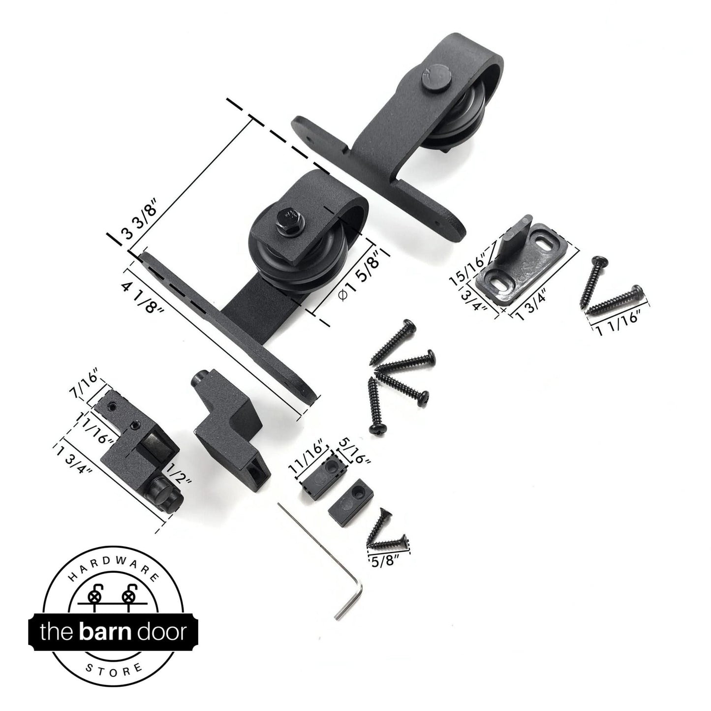 Mini Cabinet Barn Door Rollers