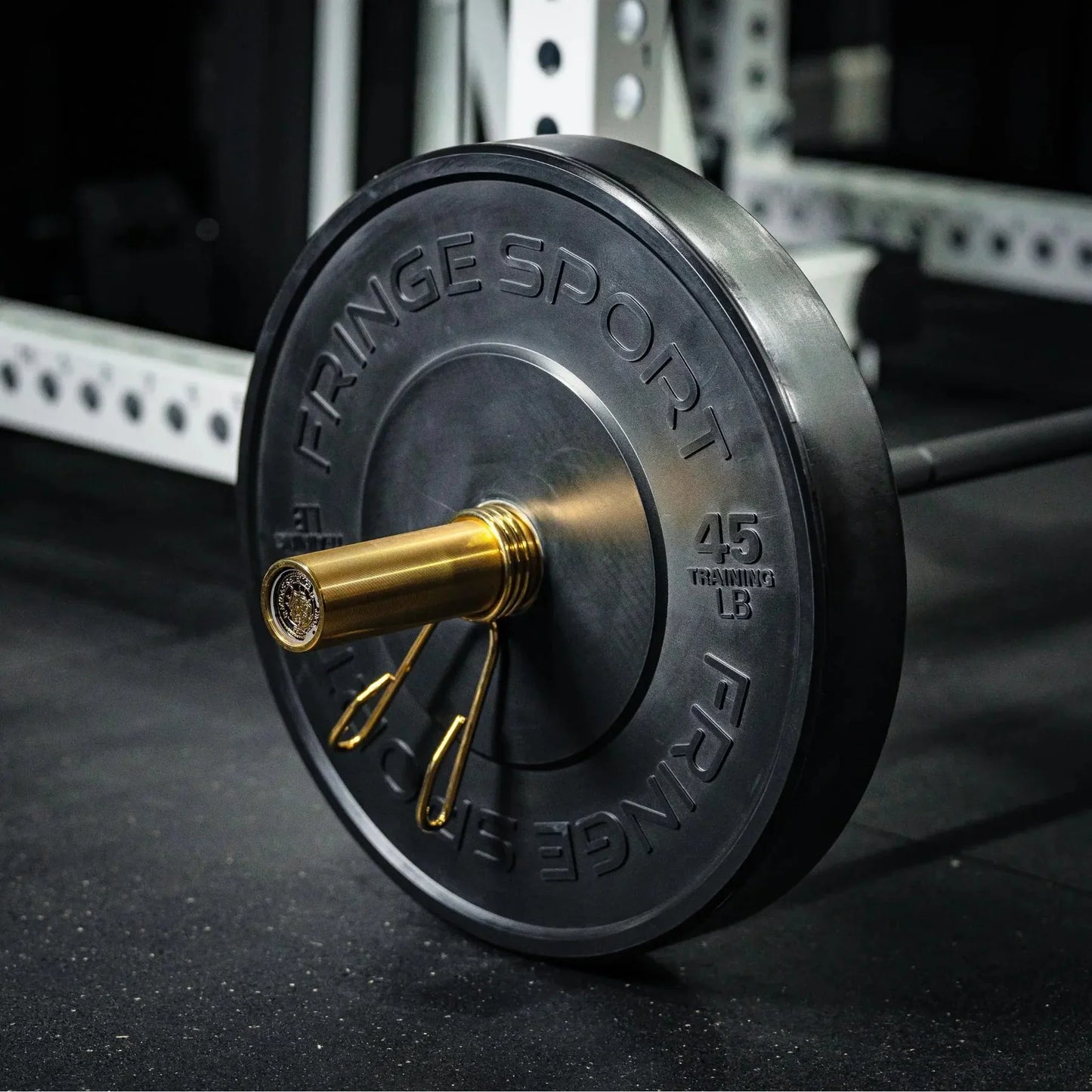Fringe Sport Black Bumper Plate Set