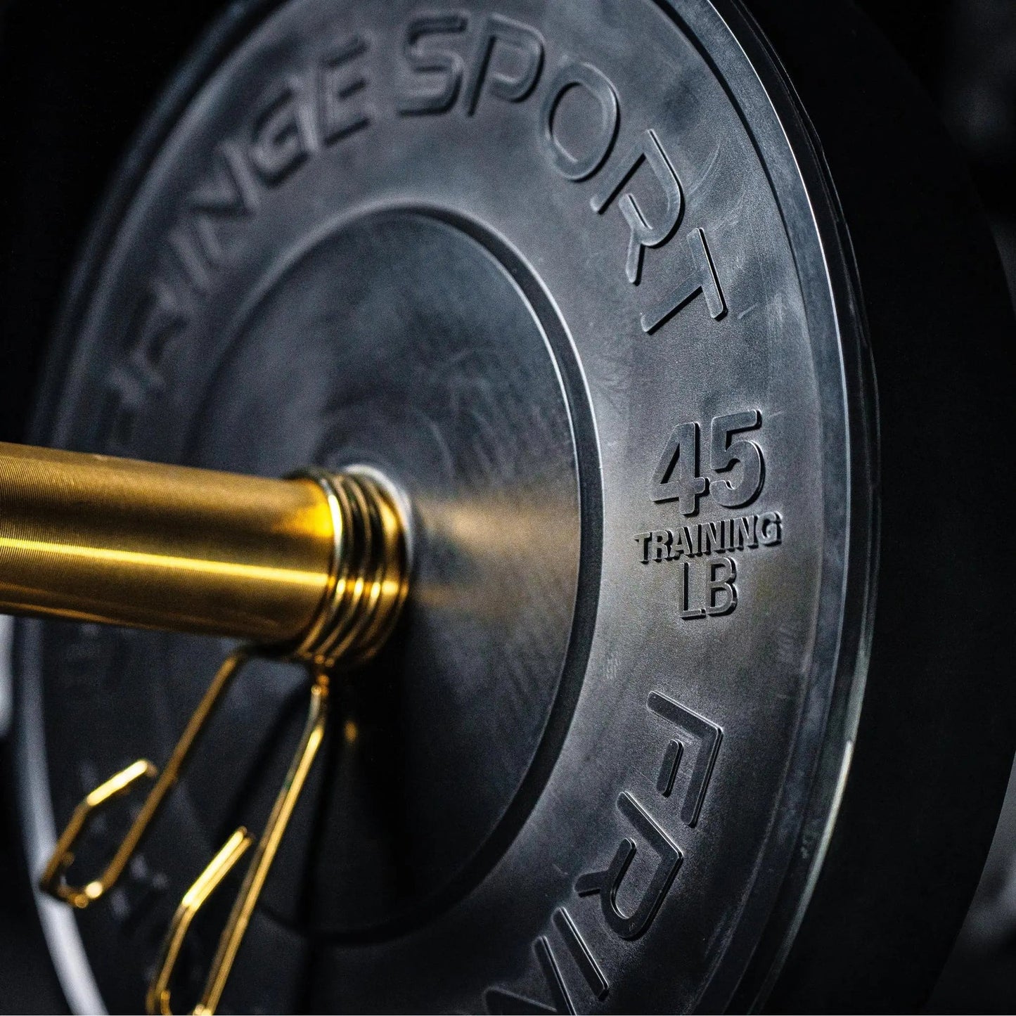Fringe Sport Black Bumper Plate Set