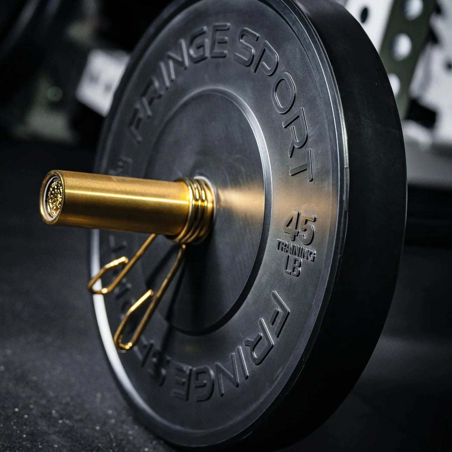 Fringe Sport Black Bumper Plate Set