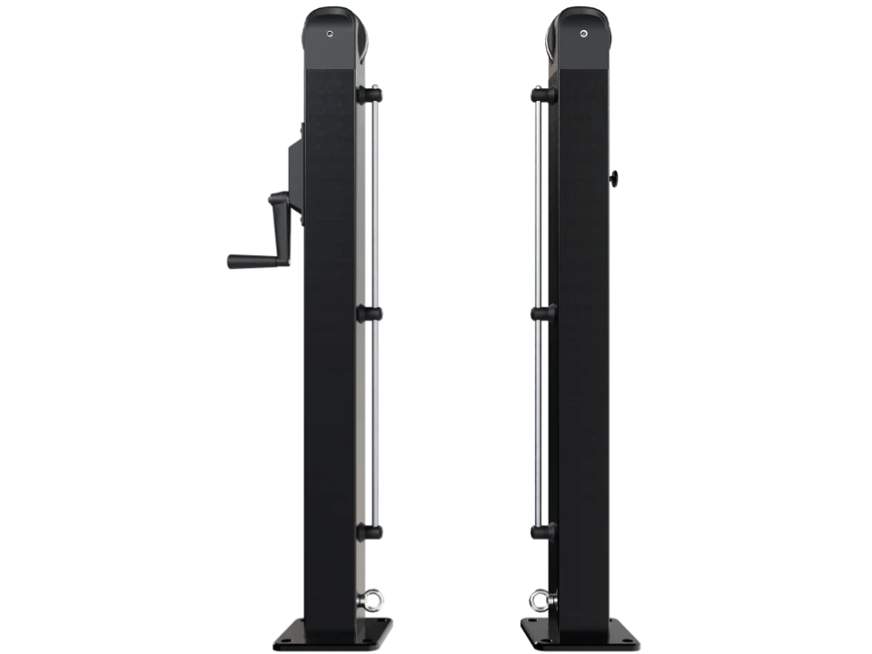 Dominator Surface Mount Pickleball Posts & Net Systems