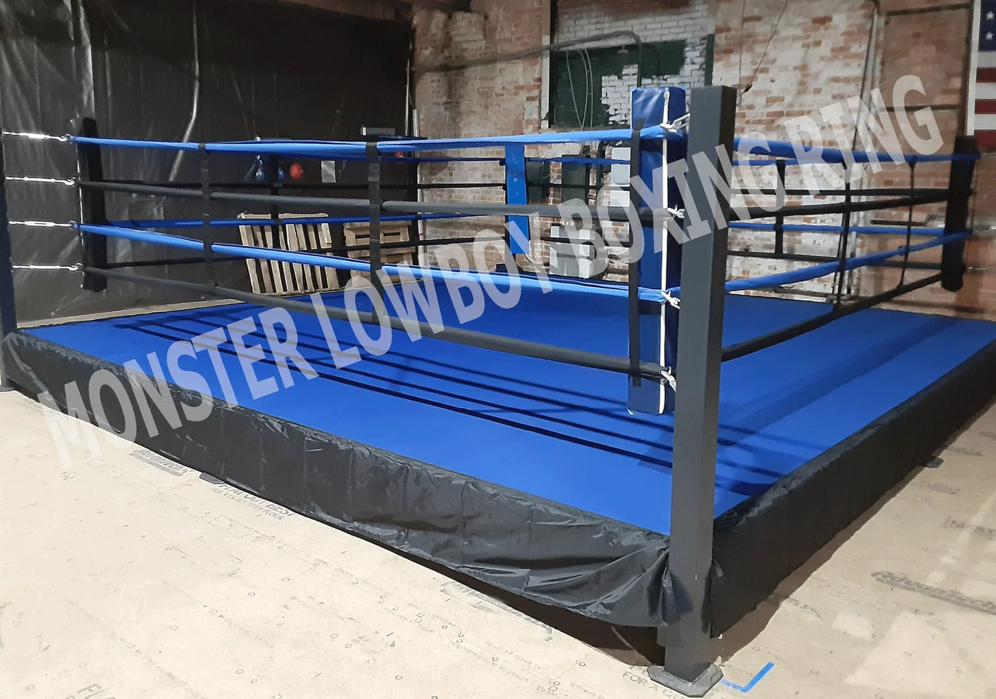 Lowboy Boxing Ring Competition Style by Monster Rings and Cages