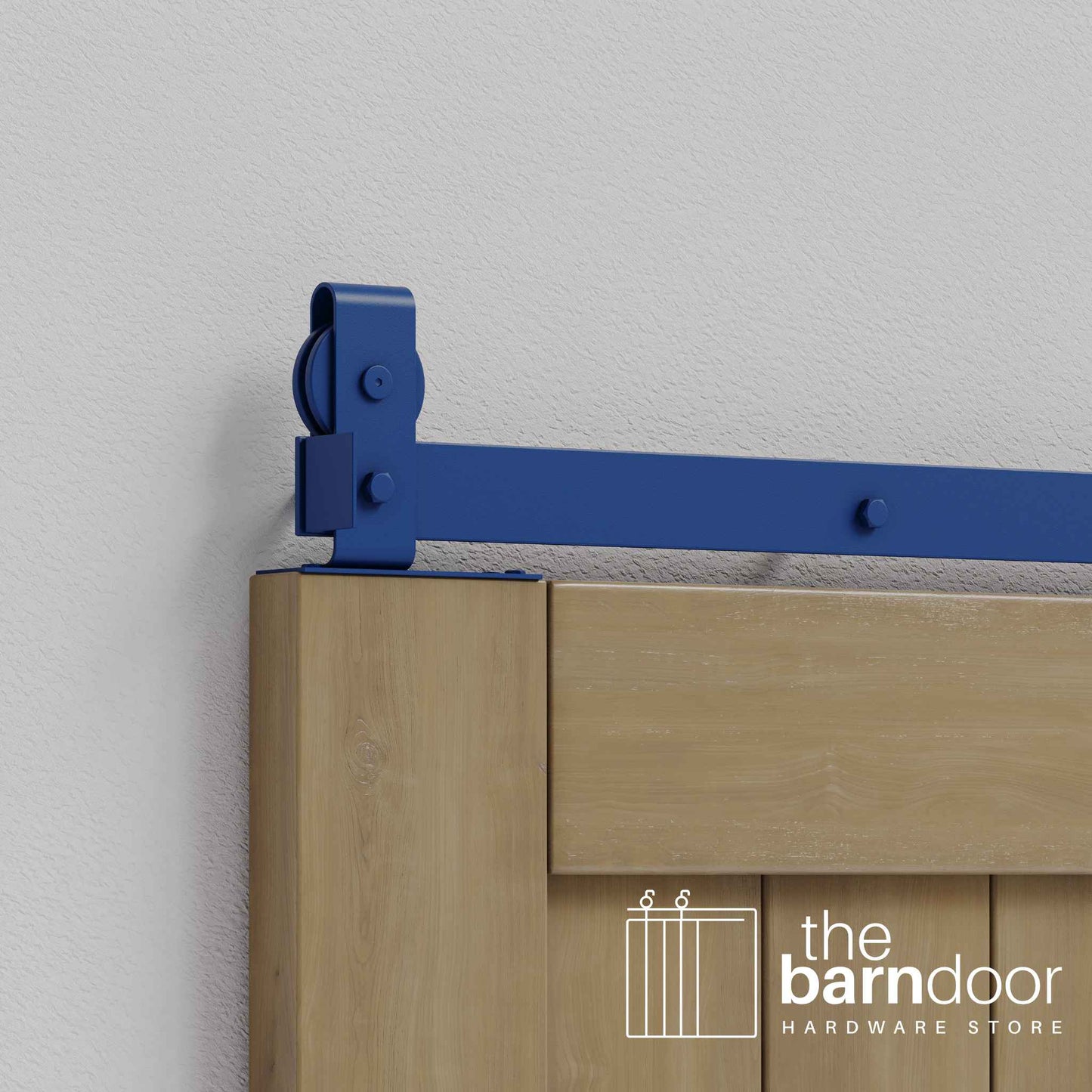 J Top Mount Heavy Duty Bifold Barn Door Hardware Kit | 12 Door Biparting