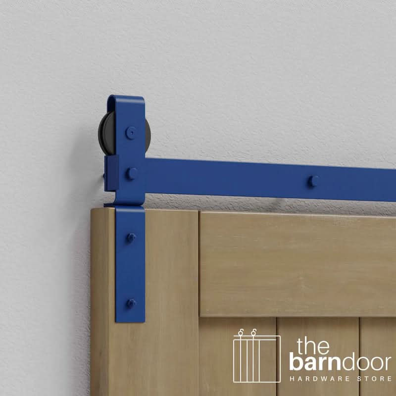 Classic J-Strap Bifold Barn Door Hardware Kit | 2 Door Kit