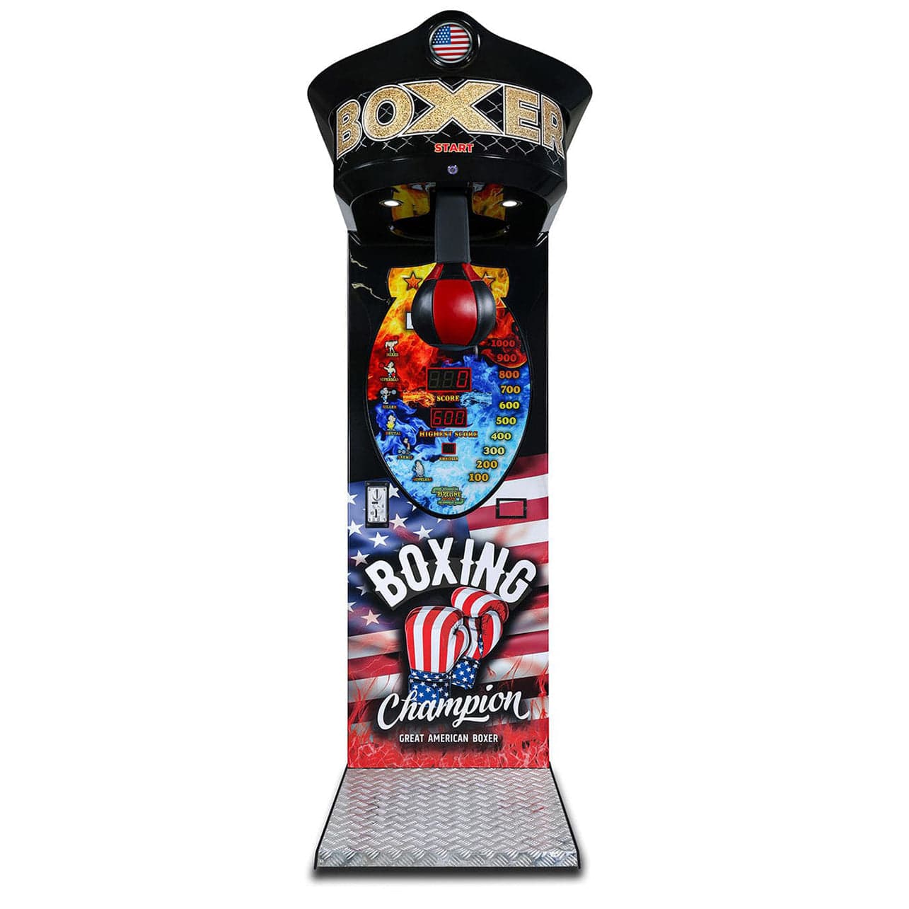 Pipeline Games Boxer Punching Game Machine