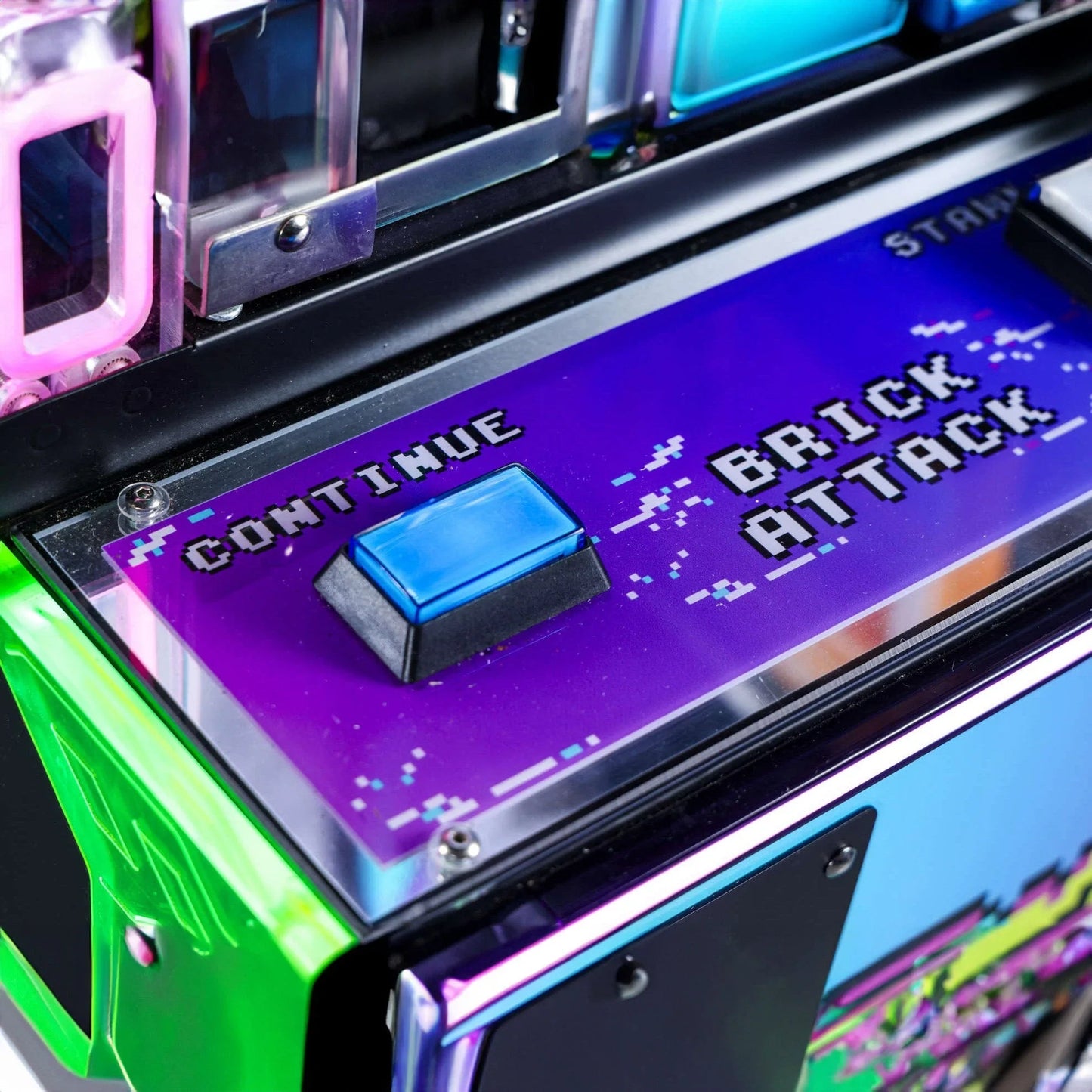 Pipeline Games Brick Attack Mini Arcade Game