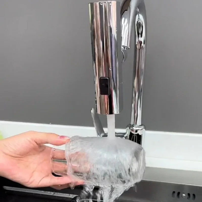 Faucet Extender Waterfall Stream Sprayer Kitchen accessories Head Sprayer Filter Diffuser Water Saving Nozzle Tap