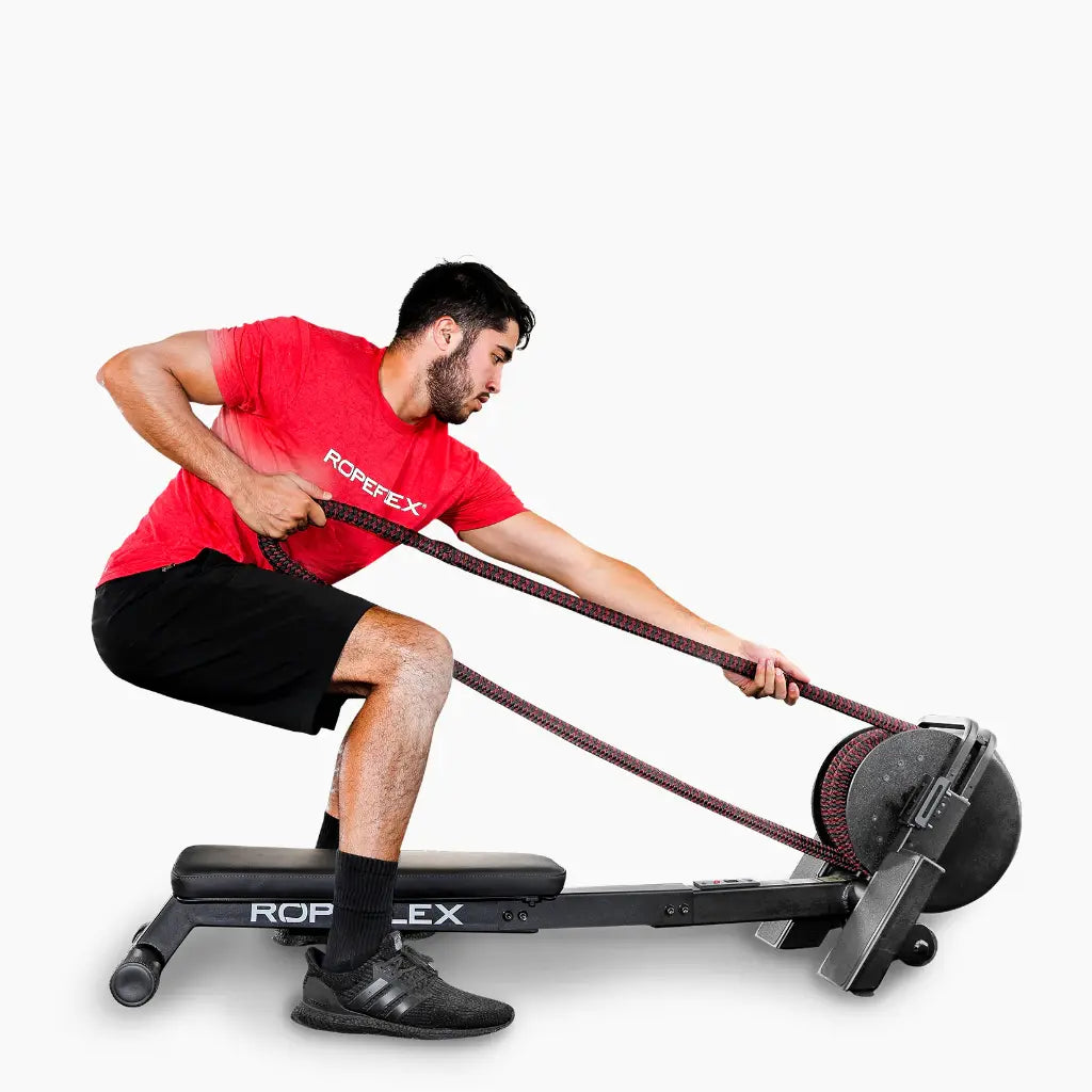 Ropeflex RX2200 Compact Horizontal Endless Rope Trainer with DSS Progressive Resistance