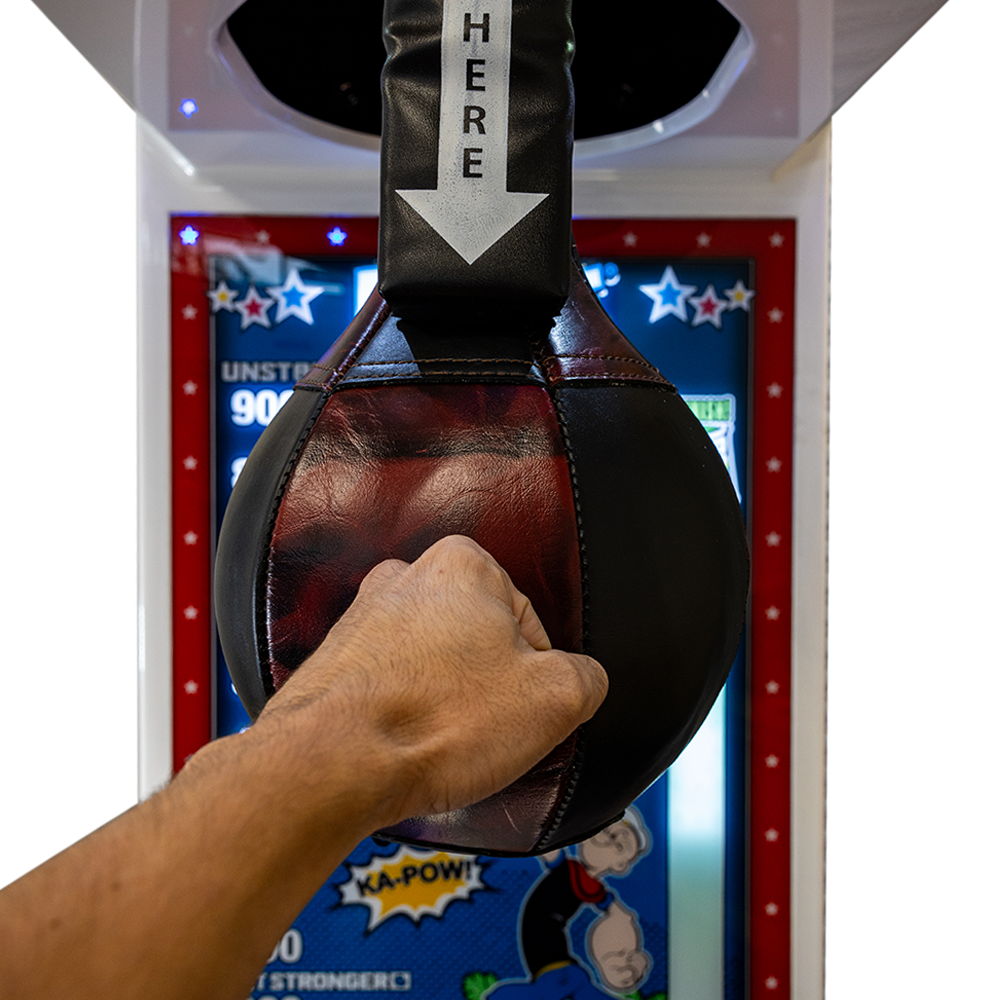 Popeye Boxer Punching Game Machine by Benchmark Games