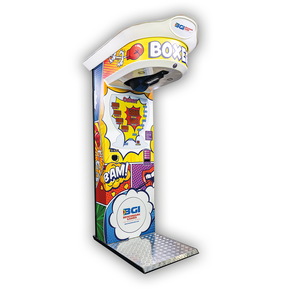 Standard Boxer Punching Game Machine by Benchmark Games