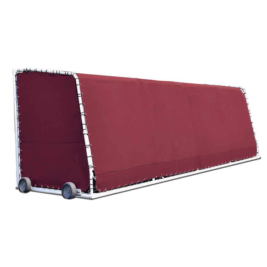 Jaypro Club Team Shelter - Portable Aluminum Frame, Weather Resistant, 10 Seat